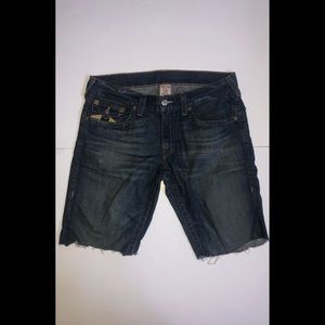 Tru Religion Jean Shorts
